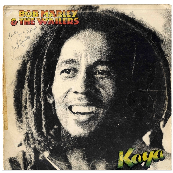 Bob Marley Signed ''Kaya'' Album -- Signed ''Rasta Love Kaya / Bob Marley'' -- With Roger Epperson COA